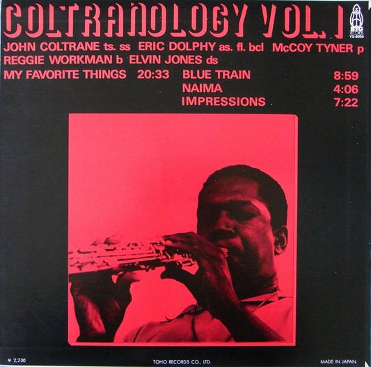 John Coltrane : Coltranology Vol. 1 (LP, Album, RE)