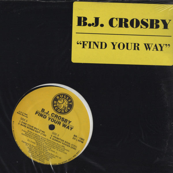 BJ Crosby : Find Your Way (12")