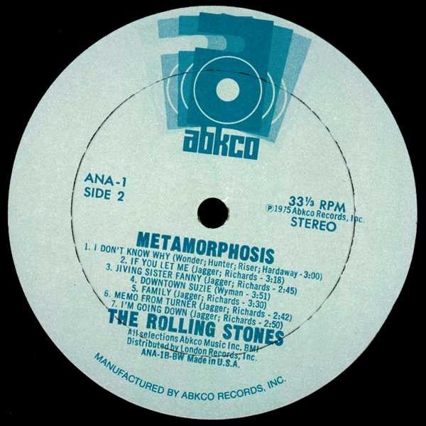 The Rolling Stones : Metamorphosis (LP, Comp, Bes)