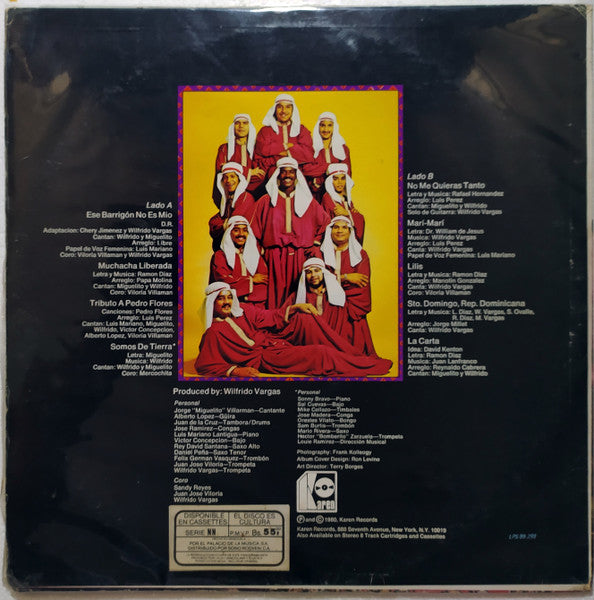 Wilfrido Vargas : El Jeque (LP, Album)
