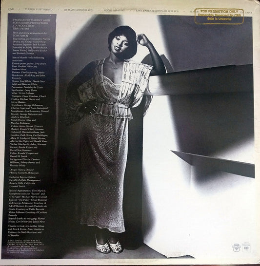 Deniece Williams : Song Bird (LP, Promo, San)