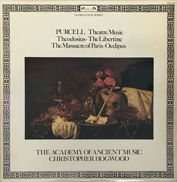 Henry Purcell - The Academy Of Ancient Music • Christopher Hogwood : Theatre Music Vol VI (Theodosius • The Libertine • The Massacre Of Paris • Oedipus) (LP)