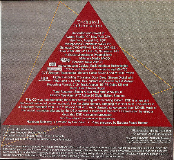 Michel Camilo : Triangulo (CD, Album, Promo)