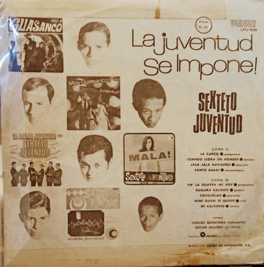 Sexteto Juventud : La Juventud Se Impone (LP, Album)