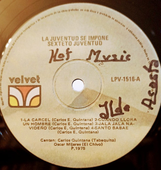 Sexteto Juventud : La Juventud Se Impone (LP, Album)
