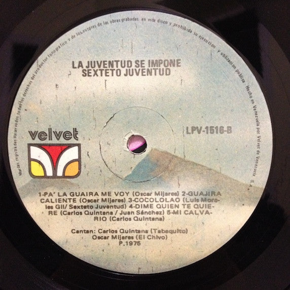 Sexteto Juventud : La Juventud Se Impone (LP, Album)