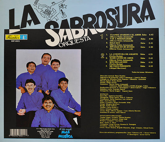 Orquesta La Sabrosura : La Sabrosura Salsa Salsa (LP, Album)