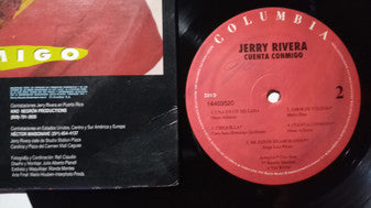 Jerry Rivera : Cuenta Conmigo (LP, Album)