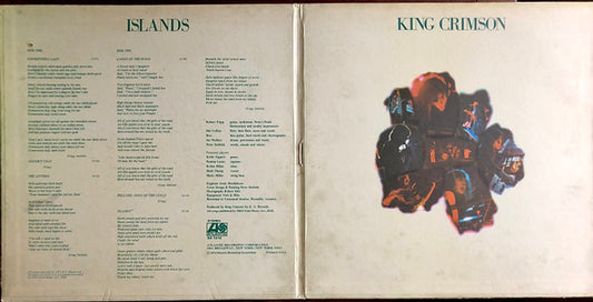 King Crimson : Islands (LP, Album, RI )