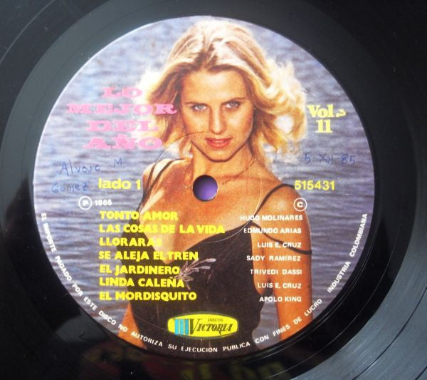 Various : Lo Mejor Del Año Vol. 11 (LP, Comp)