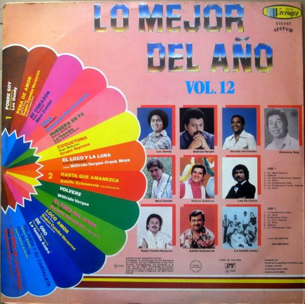 Various : Lo Mejor Del Año Vol. 12 (LP, Comp)
