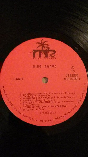 Nino Bravo : Nino Bravo (LP)
