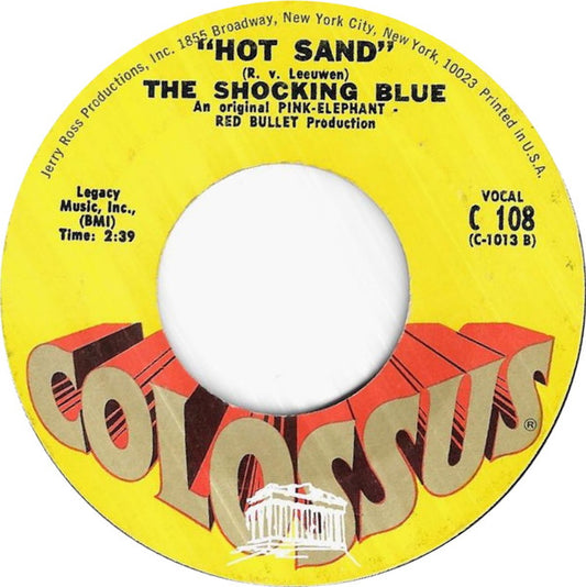 Shocking Blue : Venus (7", Single, Styrene, Ter)