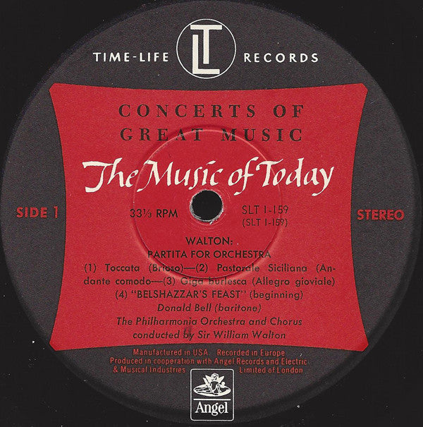 Various : The Music Of Today - Concert (5xLP, Comp + Box)