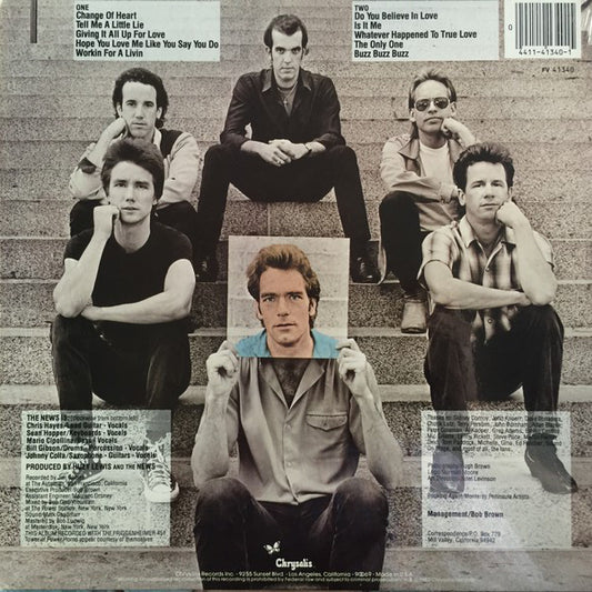 Huey Lewis & The News - Picture This vinyl record, LP (Near Mint (NM or M-)) | Lulo Records