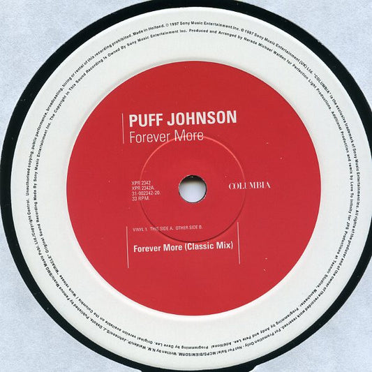 Puff Johnson - Forever More (House Mixes From Love To Infinity) vinyl record, 12" (Very Good Plus (VG+)) | Lulo Records