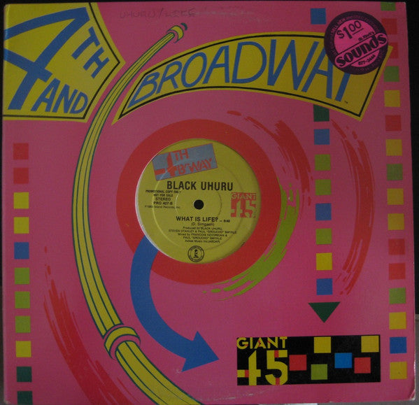 Black Uhuru : What Is Life? (12", Promo)
