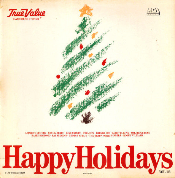 Various : Happy Holidays Vol. 23 (LP, Comp)