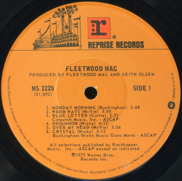 Fleetwood Mac : Fleetwood Mac (LP, Album, Win)