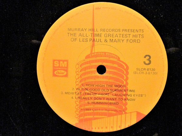 Les Paul & Mary Ford : Their All-Time Greatest Hits! (3xLP, Album, Comp + Box)