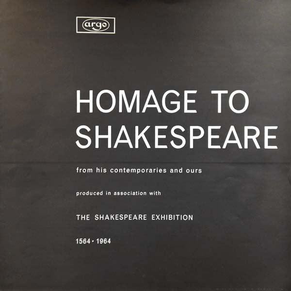 Various : Homage To Shakespeare (LP, Mono + Box)