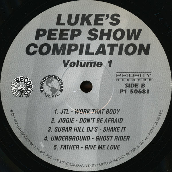 Various : Luke's Peep Show Compilation Album Vol. 1 (LP, Comp)