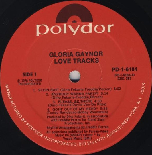 Gloria Gaynor : Love Tracks (LP, Album)