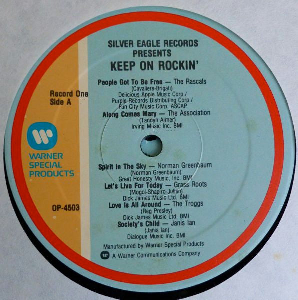 Various : Keep On Rockin' (4xLP, Comp)