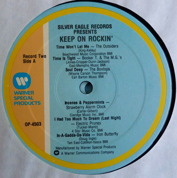 Various : Keep On Rockin' (4xLP, Comp)