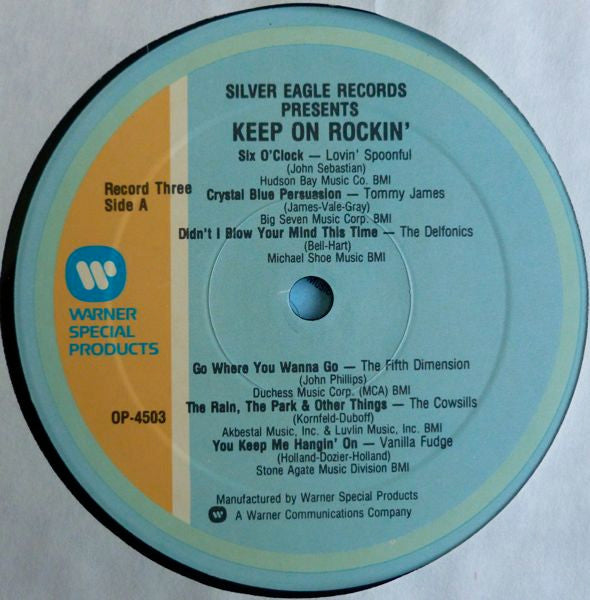 Various : Keep On Rockin' (4xLP, Comp)