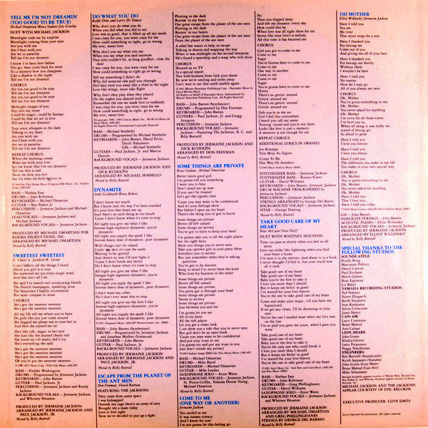 Jermaine Jackson : Jermaine Jackson (LP, Album, Ind)