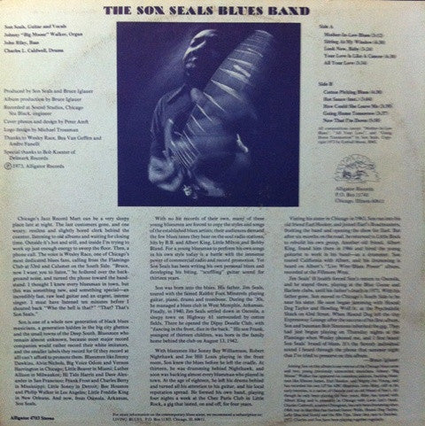 The Son Seals Blues Band : The Son Seals Blues Band (LP, Album, M/Print)