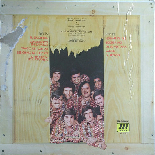 Combo Miami Brass : "Danger" Alto Contenido En Salsa (LP, Album)