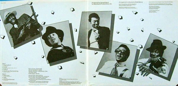 The Blackbyrds : Unfinished Business (LP, Album, Gat)