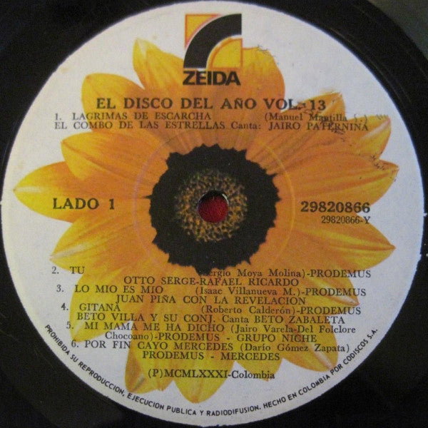 Various : El Disco Del Año Vol. 13 (LP, Comp)