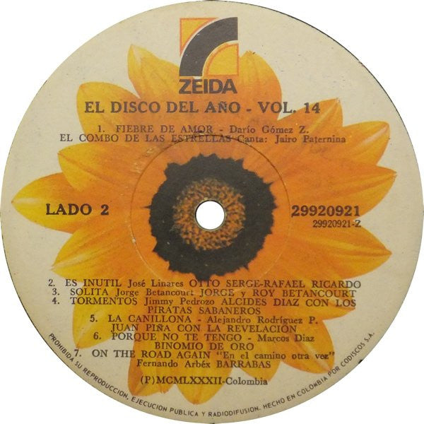 Various : El Disco Del Año Vol. 14 (LP, Comp)