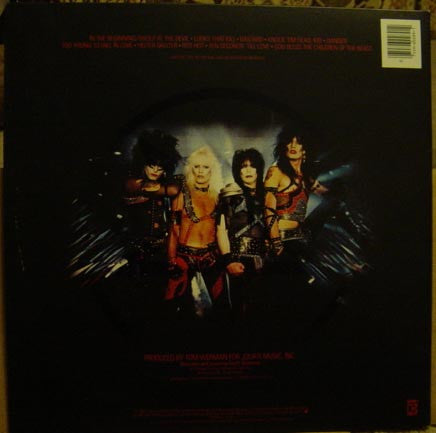 Mötley Crüe : Shout At The Devil (LP, Album, All)