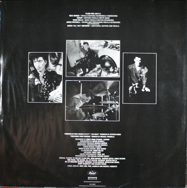 Flesh For Lulu : Long Live The New Flesh (LP, Album, All)