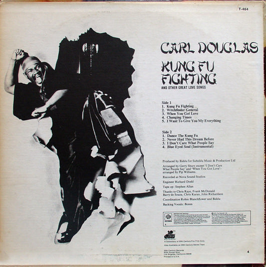 Carl Douglas - Kung Fu Fighting And Other Great Love Songs vinyl record, LP (Near Mint (NM or M-)) | Lulo Records
