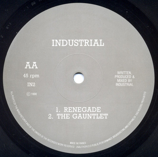 Industrial - Industrial vinyl record, 12" (Near Mint (NM or M-)) | Lulo Records