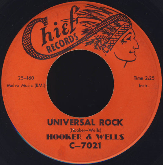 Junior Wells / Earl Hooker & Junior Wells : Messing With The Kid / Universal Rock (7", Single)