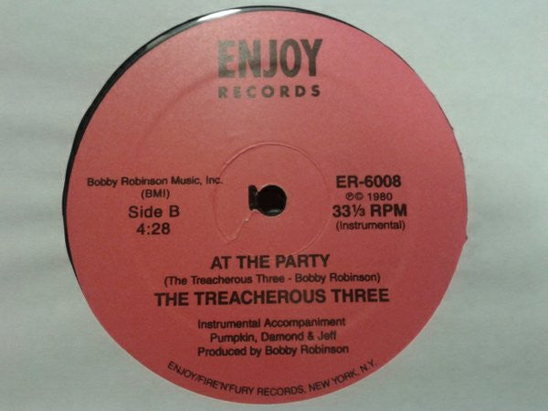 Treacherous Three : At The Party (12")