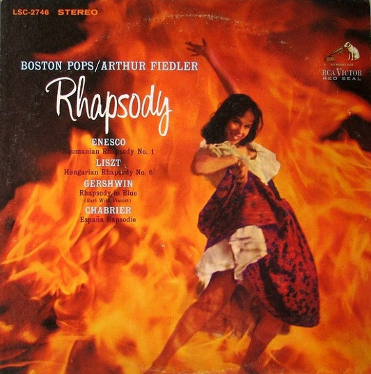 Boston Pops Orchestra / Arthur Fiedler : Rhapsody (LP, Album, RP)