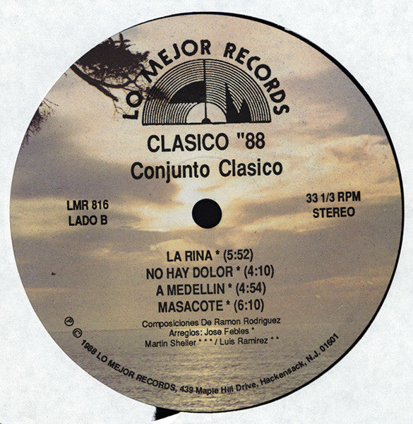 Conjunto Clasico : Clasico "88" (LP, Album)