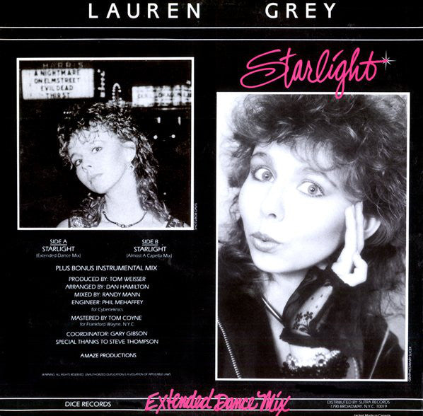 Lauren Grey : Starlight (12")