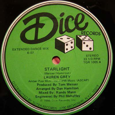Lauren Grey : Starlight (12")