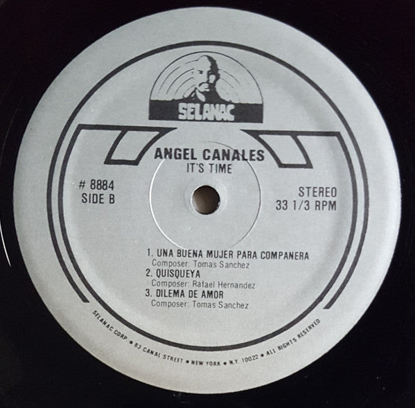 Angel Canales : Ya Es Tiempo (It's Time) (LP, Album, Sil)