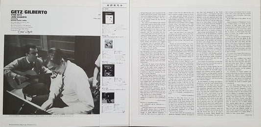 Stan Getz / João Gilberto Featuring Antonio Carlos Jobim : Getz / Gilberto (LP, Album, RE, Gat)