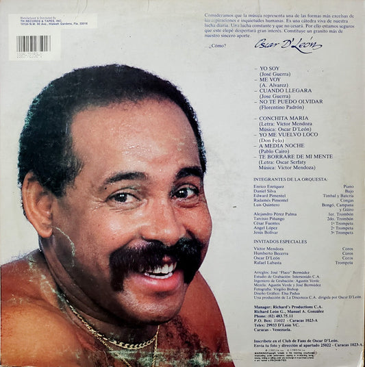 Oscar D' LeĂłn : Yo Soy (LP, Album)