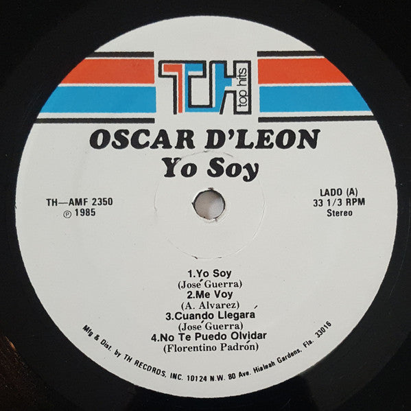 Oscar D' León : Yo Soy (LP, Album)
